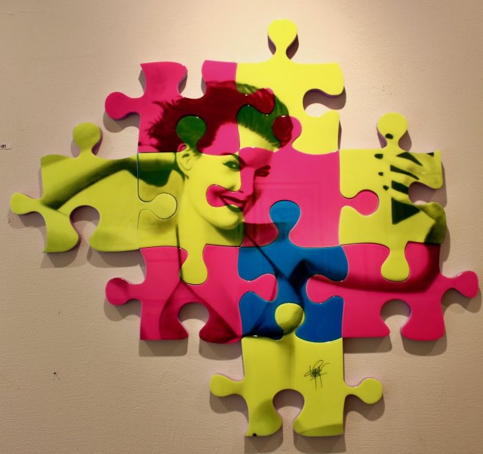 Keymi Valérie, Spray, Epoxy resin on polystyrene, 121 x 136 cm