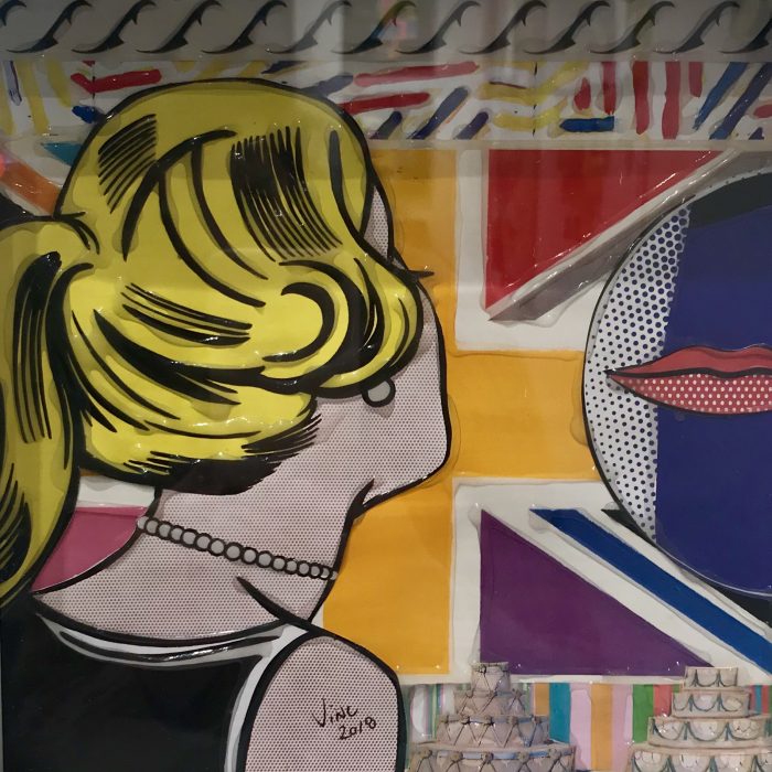 Vinc Original Pop Vintage Collage