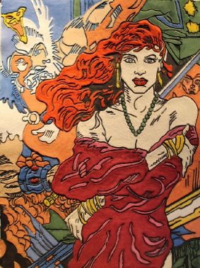 Erro, Amazone, Aquardierung