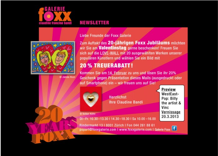 Be our Valentine