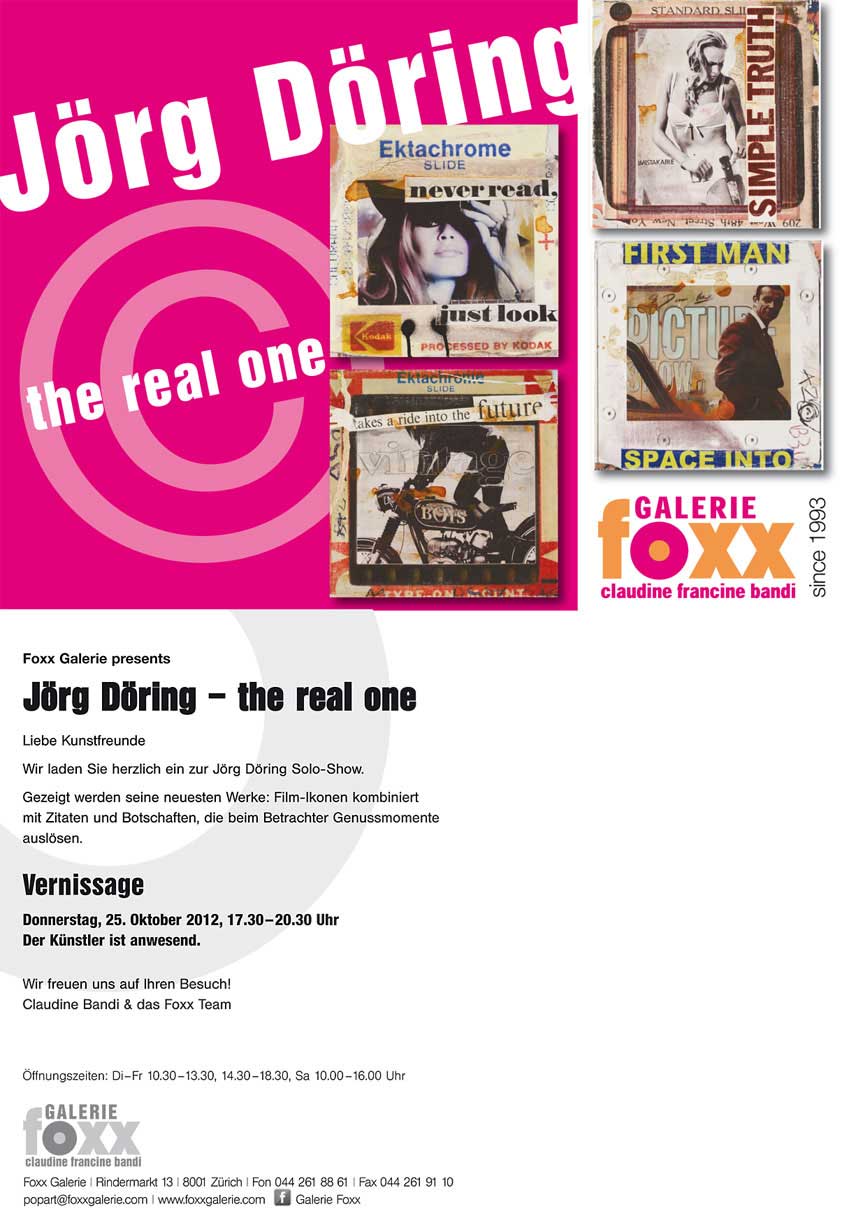 Solo-Show Jörg Döring "the real one"