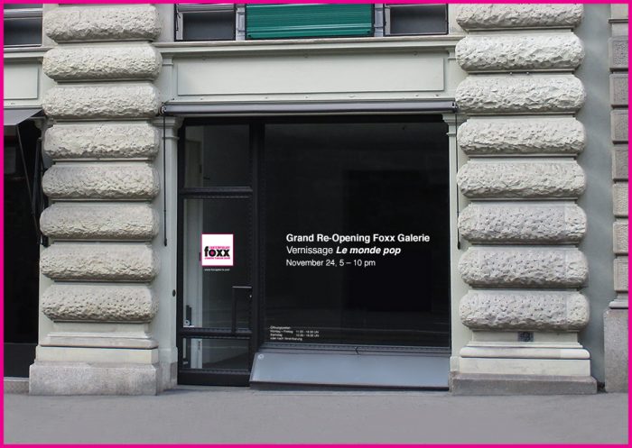 Ab 16. November 2016 hat Foxx Galerie ihr neues Domizil an der Rämistrasse 33 in 8001 Zürich.