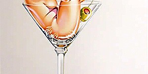 „Mar­tini Miss”, Orig­i­nal­lith­o­gra­phie, 70 x 100 cm